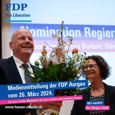 FDP läutet Wahljahr ein und nominiert Stephan Attiger als Regierungsratskandidat
