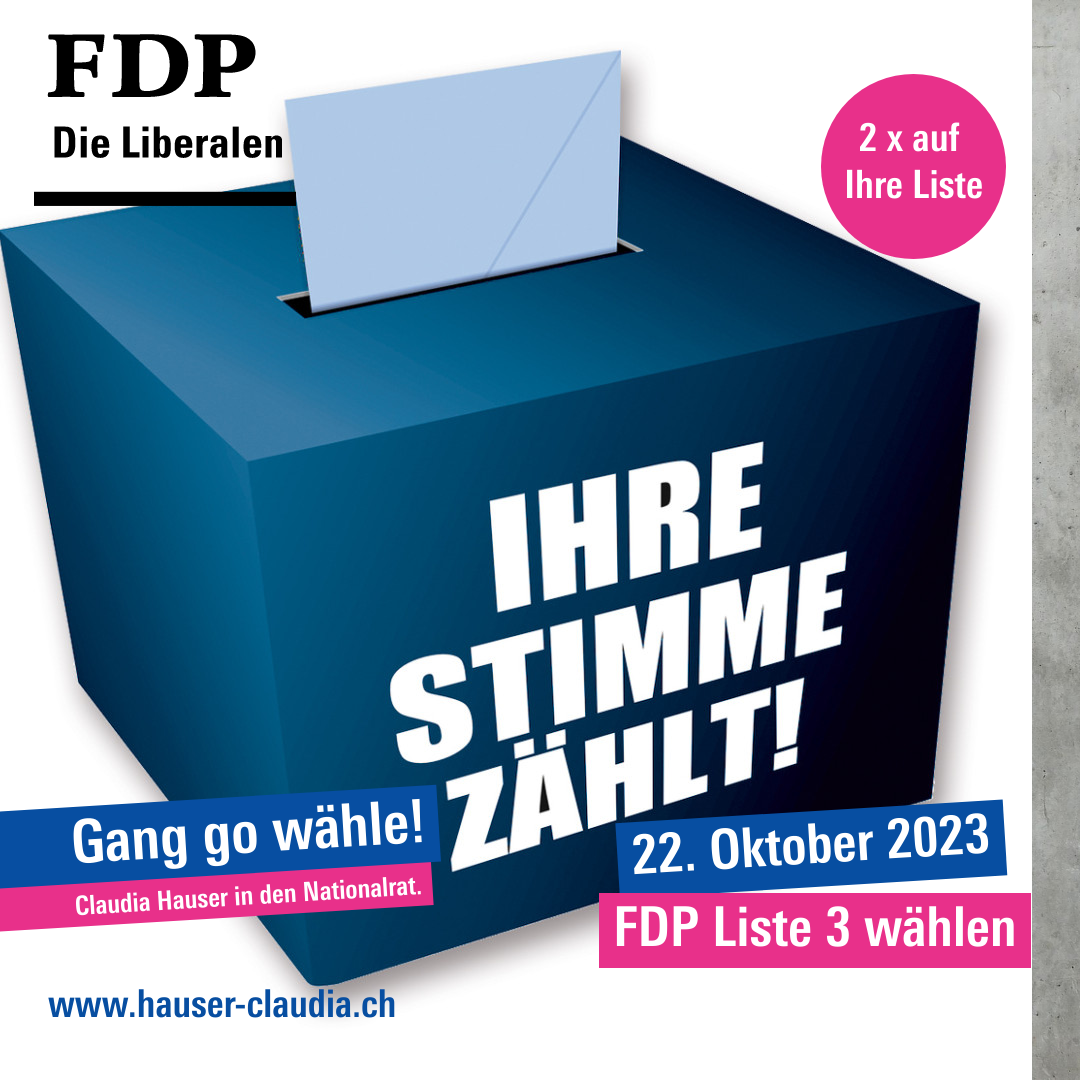 Pressemitteilung der FDP Bezirkspartei zum Wahlsonntag.