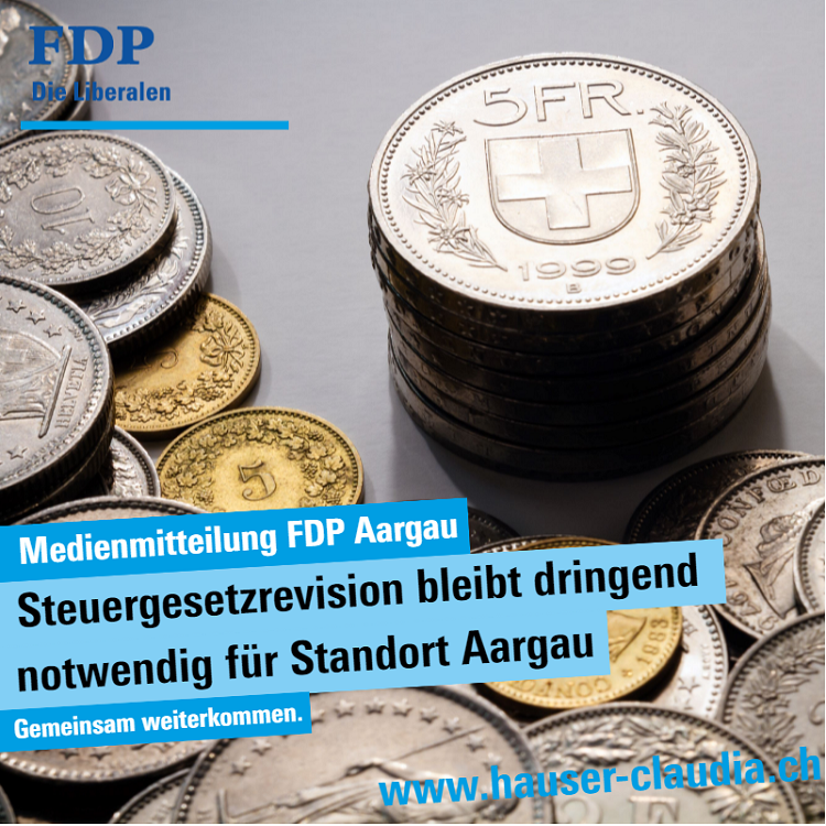 Medienmitteilung FDP Aargau vom 29. Oktober 2021